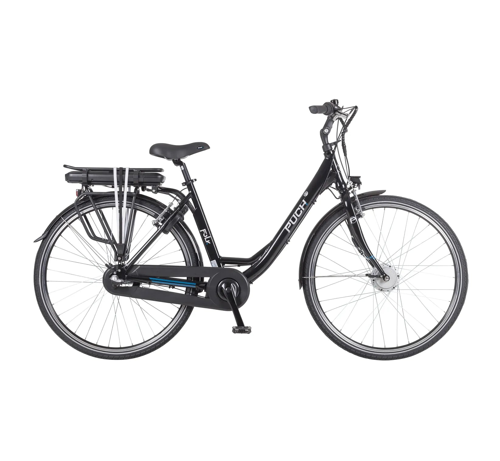 Puch E-Folk N3 - Zwart