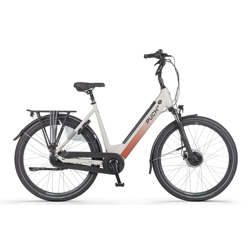 Puch E-Modern Basic N7 - Zijde Grijs Mat