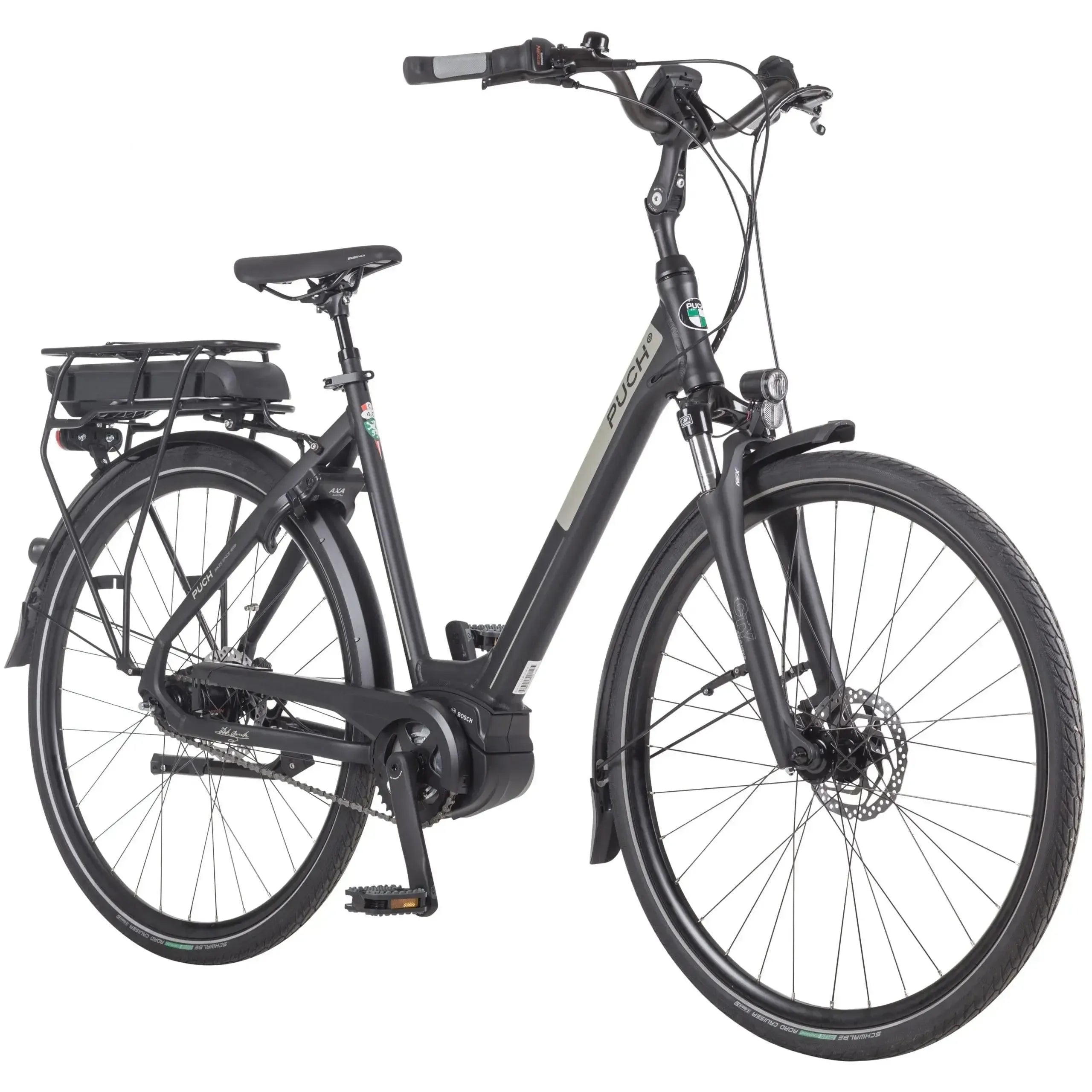 Puch E-Symphony Active 400 N7 - Zwart