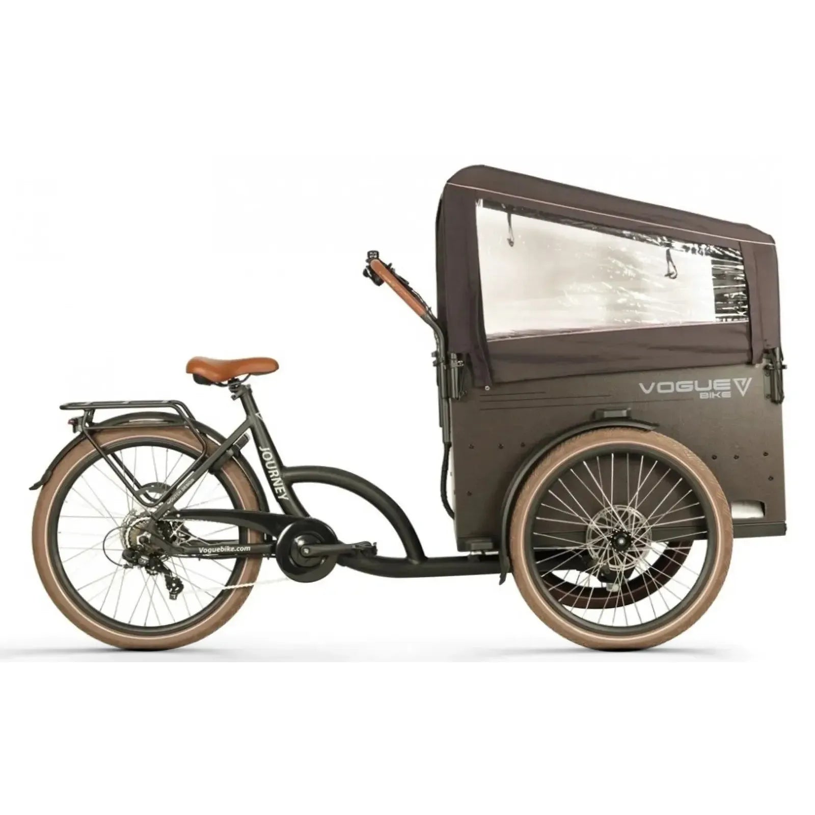 Vogue Journey Plus - Matt Black - Brown