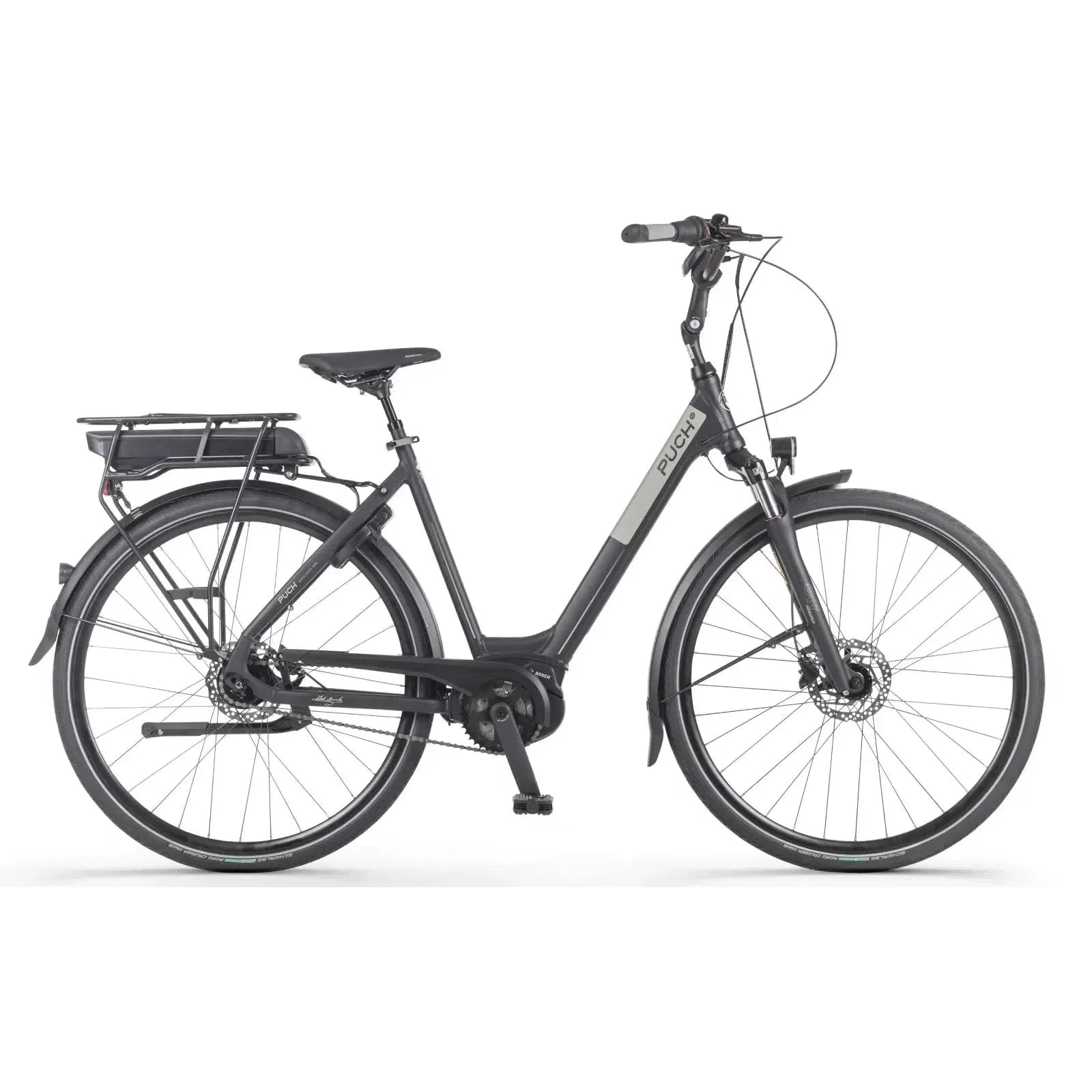 Puch E-Symphony Active 400 N7 - Zwart