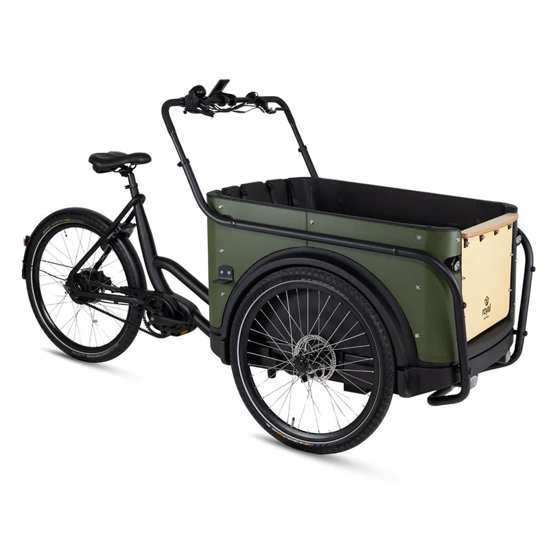 Royal Cargo Bike 3W Premium Plus - Groen