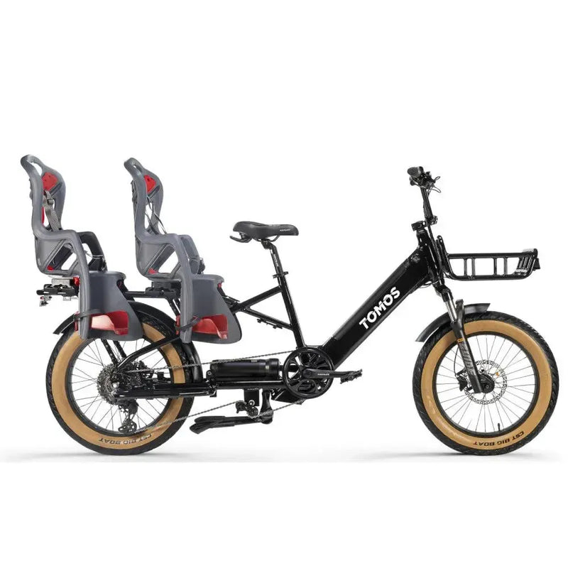 Tomos E-Cargo - Longtail - Rood