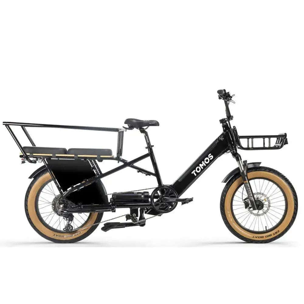 Tomos E-Cargo - Longtail - Zwart