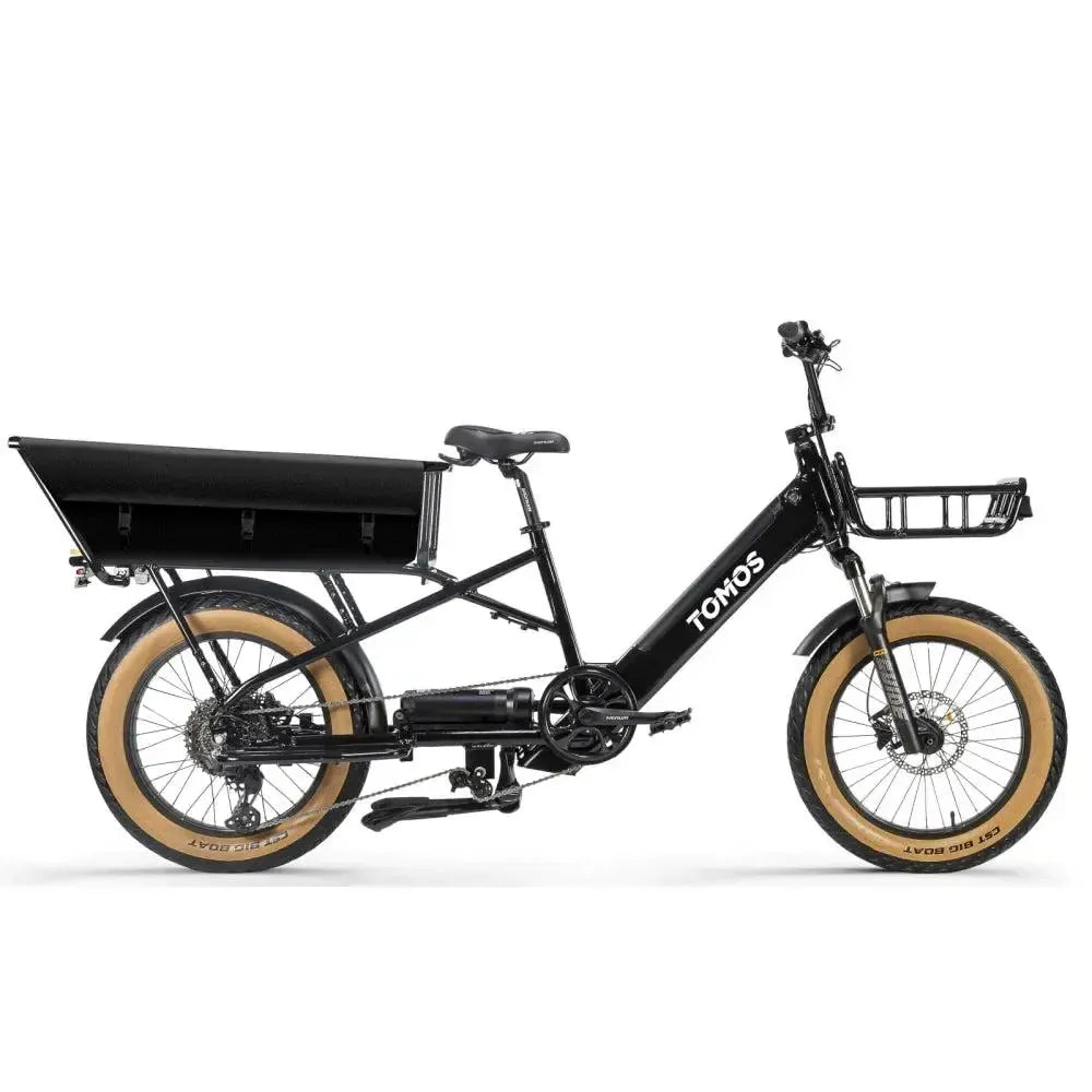 Tomos E-Cargo - Longtail - Zwart